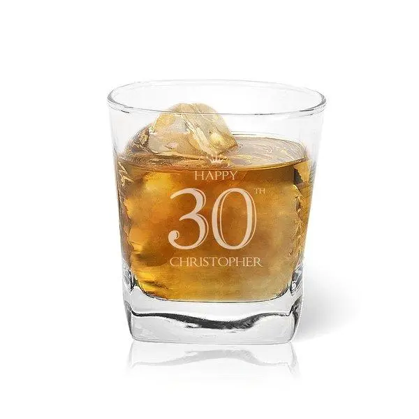 Birthday Tumbler Glass – Insulated Celebration Drinkware 1