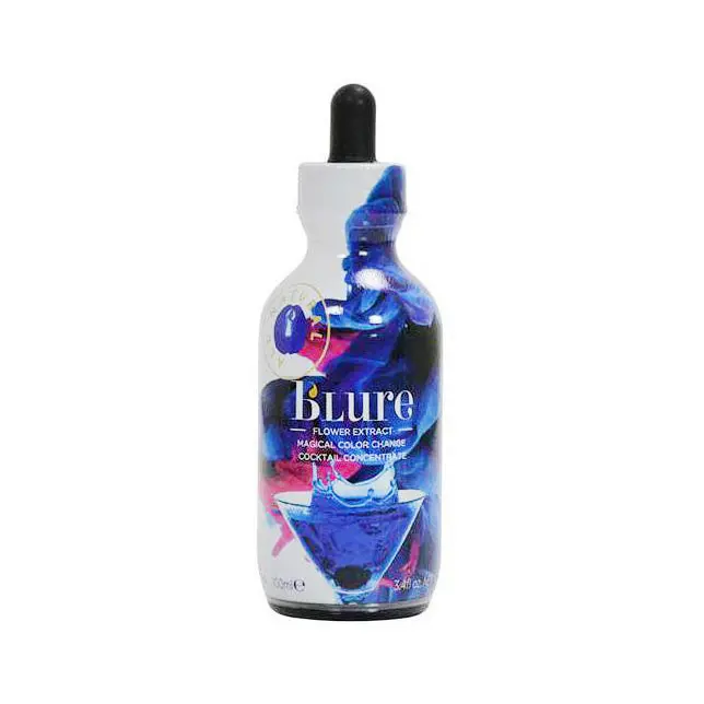 B'Lure Butterfly Pea Flower Natural Color Extract — Wild Hibiscus, 100 Ml 1