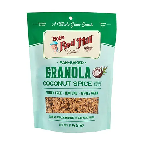 Bob'S Red Mill Coconut Spice Granola – Pan-Baked, 312G 1