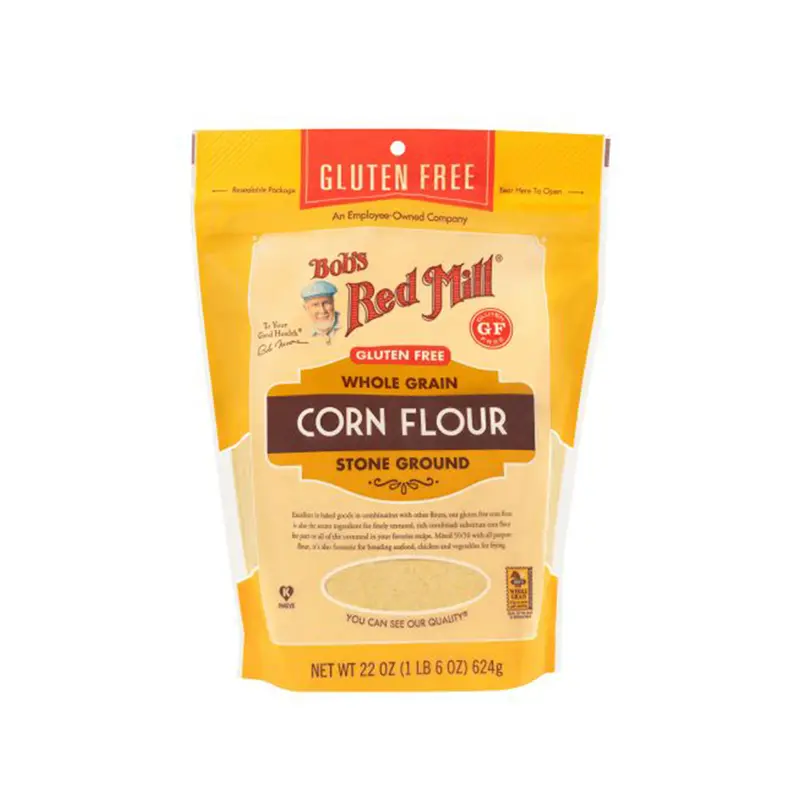 Bob'S Red Mill Gluten-Free Corn Flour – Stone-Ground Whole Grain (624 G) 1