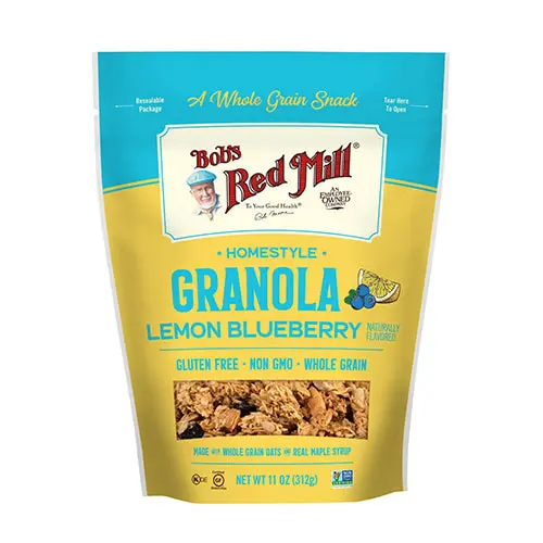 Bob’S Red Mill Lemon-Blueberry Granola – Homestyle Blend (312G) 1