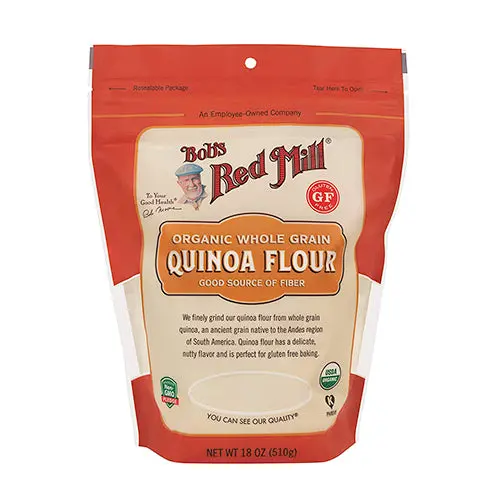Bob’S Red Mill Organic Quinoa Flour – 510G Whole Grain Baking Flour 1