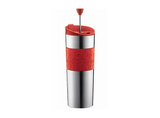 Bodum Vacuum Travel Press – Insulated Stainless Steel French Press For On-The-Go 3