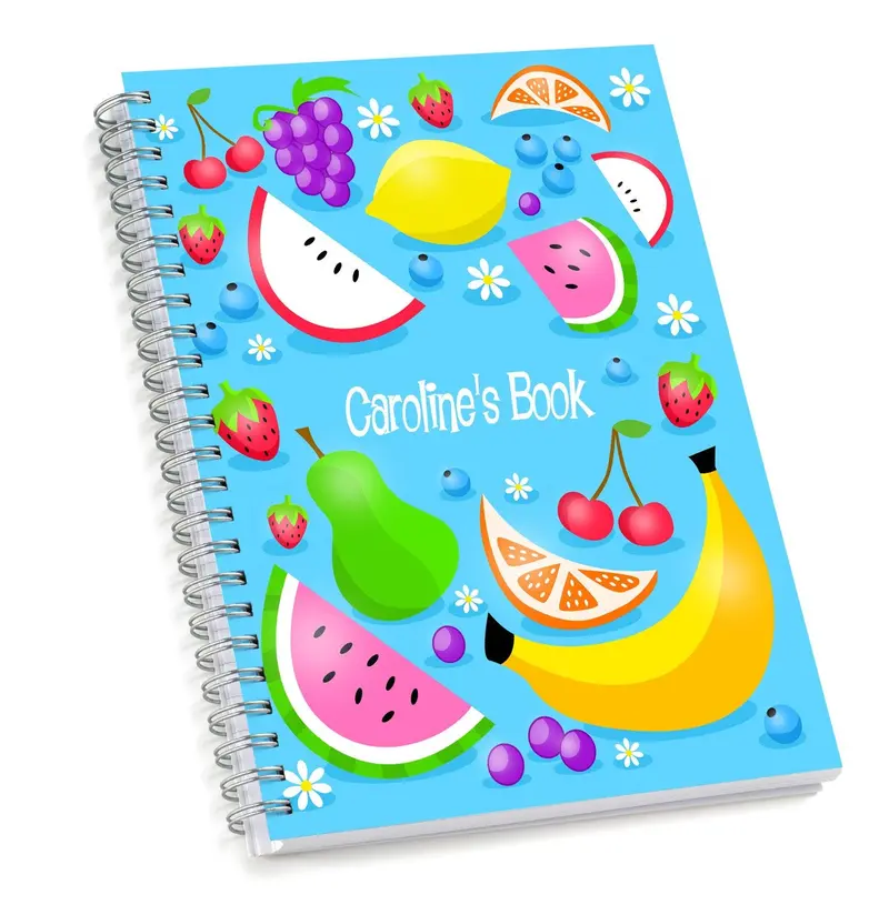 Botanical Fruit-Themed Sketchbook – Artistic Drawing Journal 1