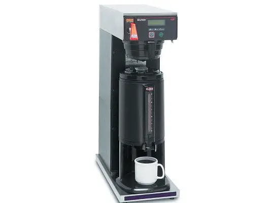 Bunn Axiom-35 Ts Thermal Server Coffee Brewer — Black Trunk, Stainless Funnel 1