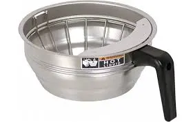 Bunn Stainless Steel Funnel With Splash Guard For Drip Brewers 1