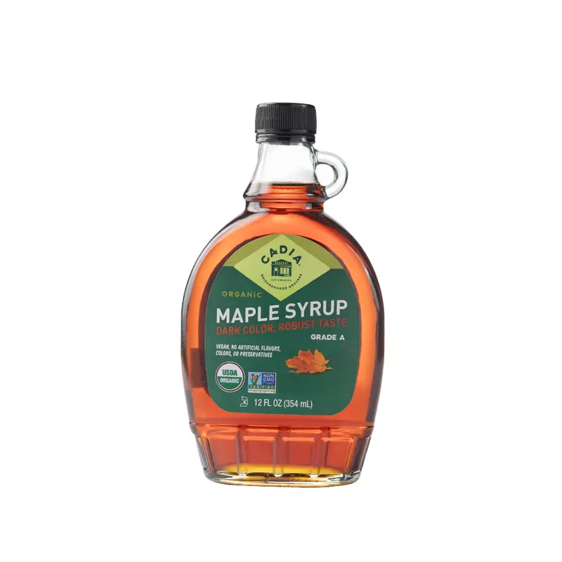 Cadia Organic Grade A Pure Maple Syrup (354Ml) 1