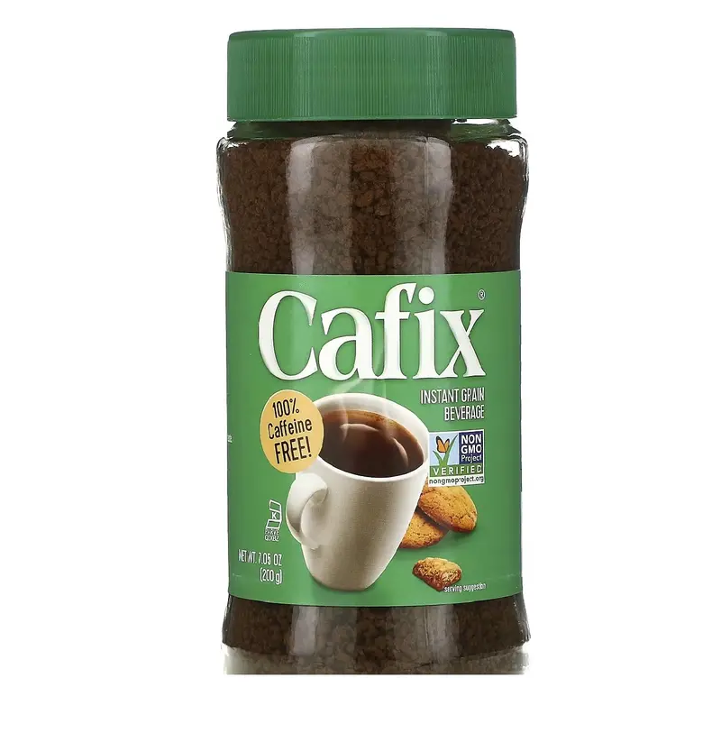Cafix Herbal Coffee Alternative – Caffeine-Free Instant Crystals (200G) 1