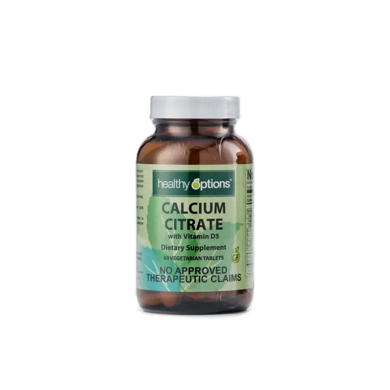 Calcium Citrate With Vitamin D3 – Easy-Absorb Bone Health Tablets 1
