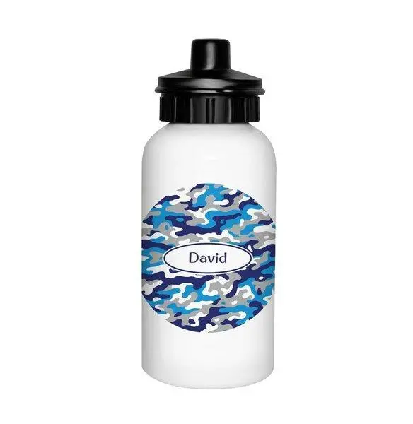 Camo-Print Insulated Water Bottle – Leak-Proof Hydration Companion 1