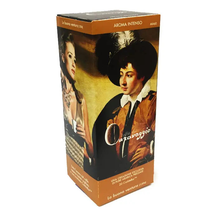 Caravaggio Aroma Intenso Strong Roast Coffee Pods 1