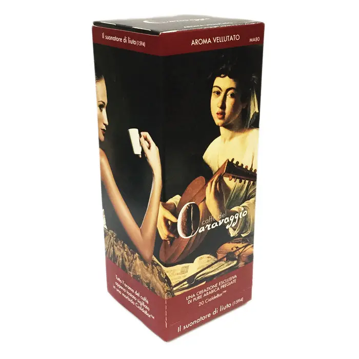 Caravaggio Aroma Vellutato Smooth & Creamy Espresso Pods 1
