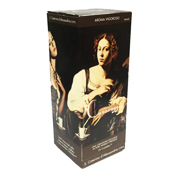 Caravaggio Aroma Vigoroso Bold Espresso Pods 1