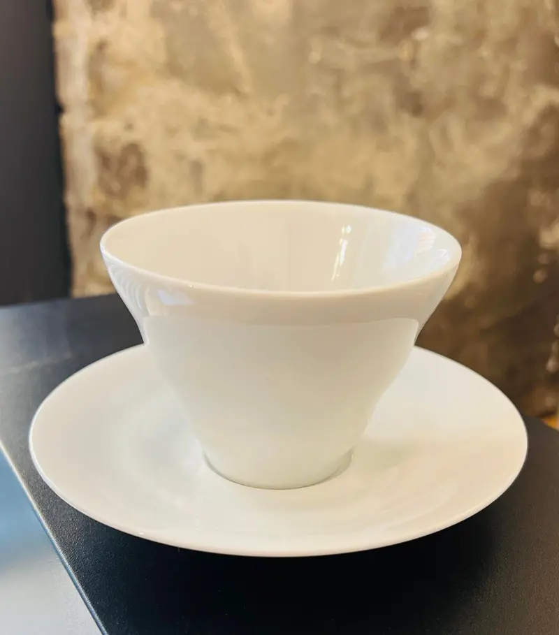 Ceramic Cup And Saucer Set For Hario V60 Dripper 1