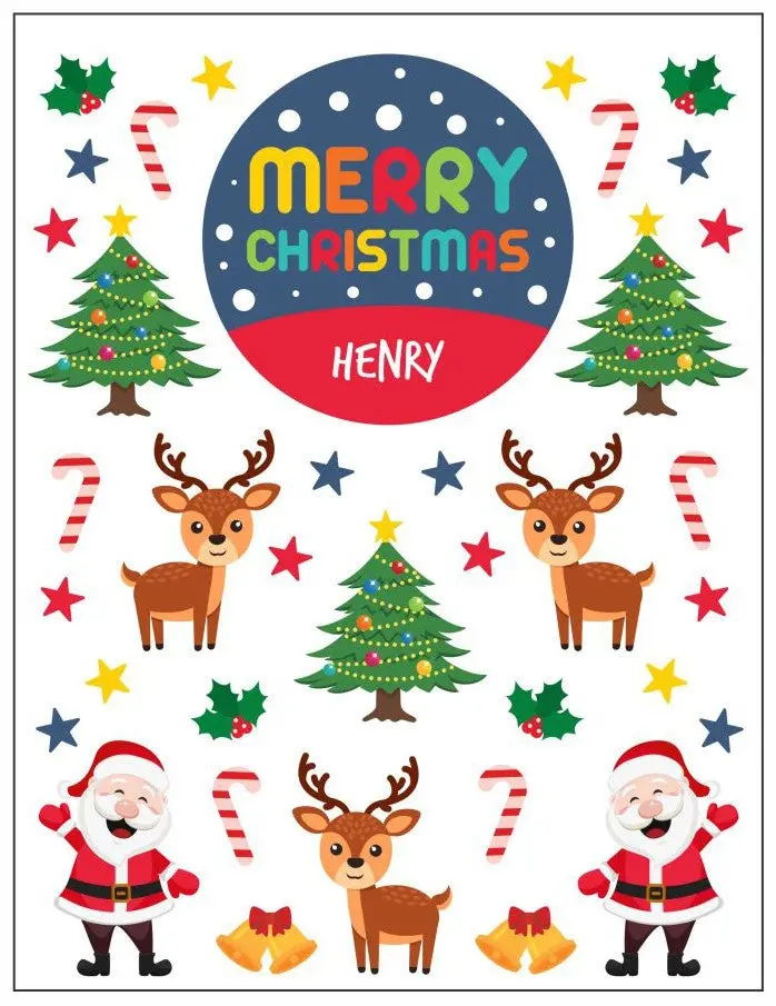 Cheerful Christmas Sticker Bundle 1