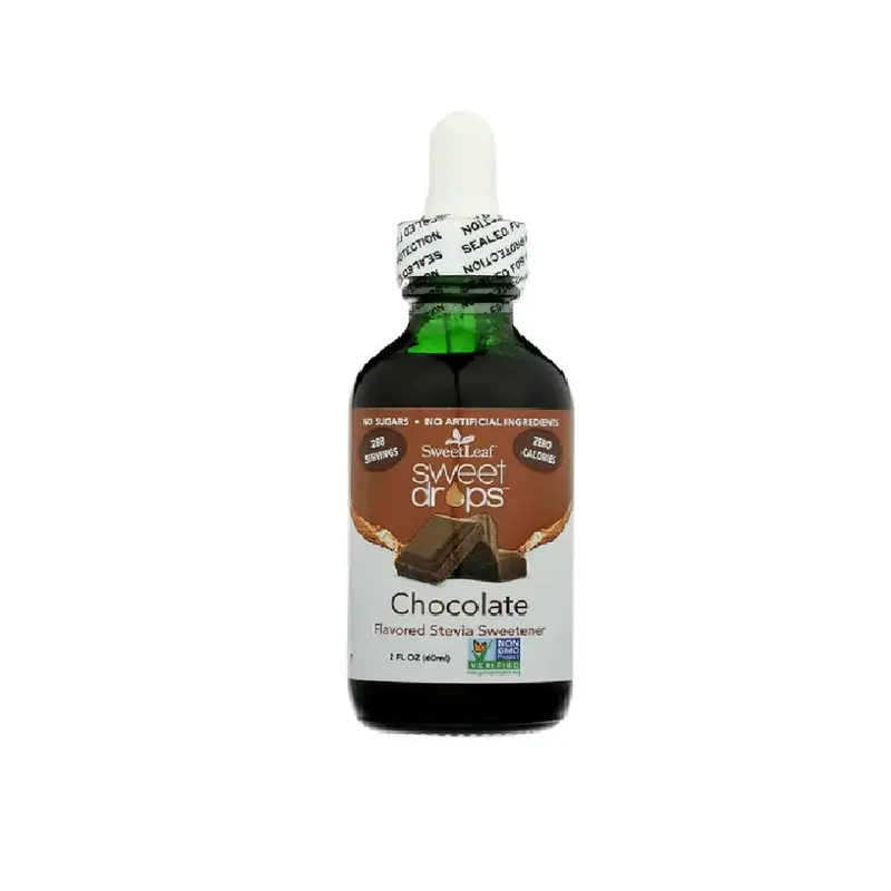 Chocolate-Flavored Stevia Drops – Sweetleaf Zero-Calorie Sweetener, 60Ml 1