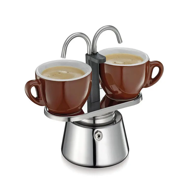 Cilio 2-Cup Stovetop Espresso Maker (Moka Pot) 1