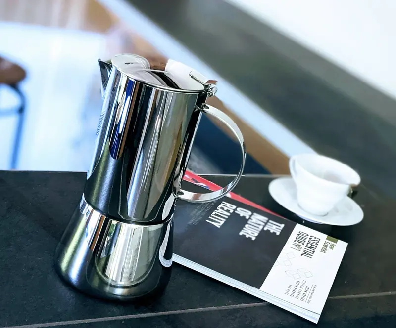Cilio Aida Stovetop Espresso Maker – Compact Aluminum Moka Pot For Small-Batch Brews 1