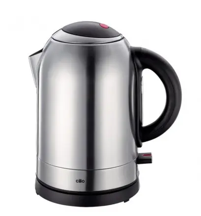 Cilio Retro-Style Stainless Steel Water Kettle – Vintage Design 1