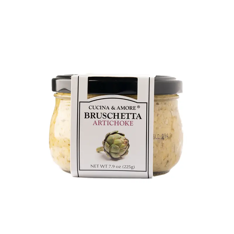 Classic Artichoke Bruschetta – 225G Fresh, Lightly Herbed Spread 1
