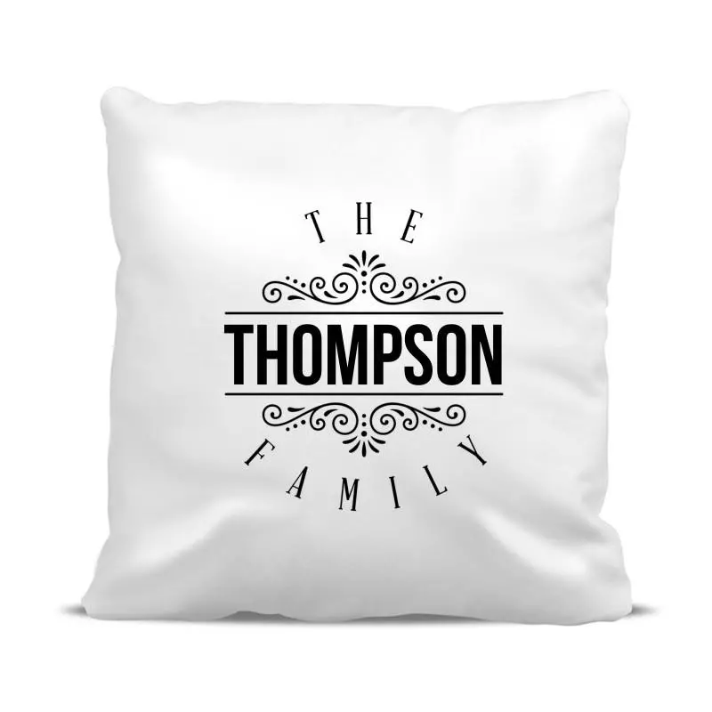 Classic Family Design Cushion Cover 1