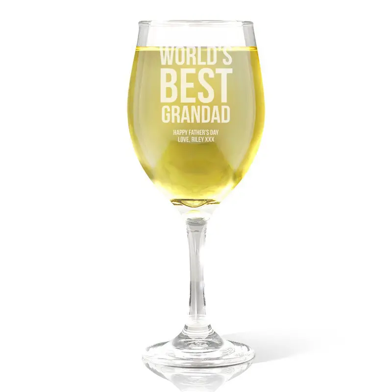 Classic Grandad-Themed Wine Glass For Gifting 1