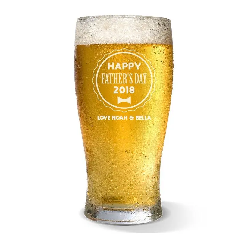Compact 285Ml Bottle-Top Beer Glass 1