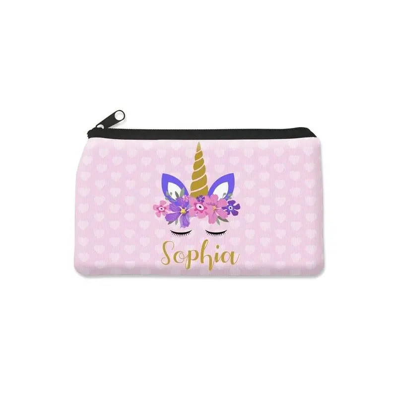 Compact Unicorn Pencil Case – Everyday School Or Office Use 1