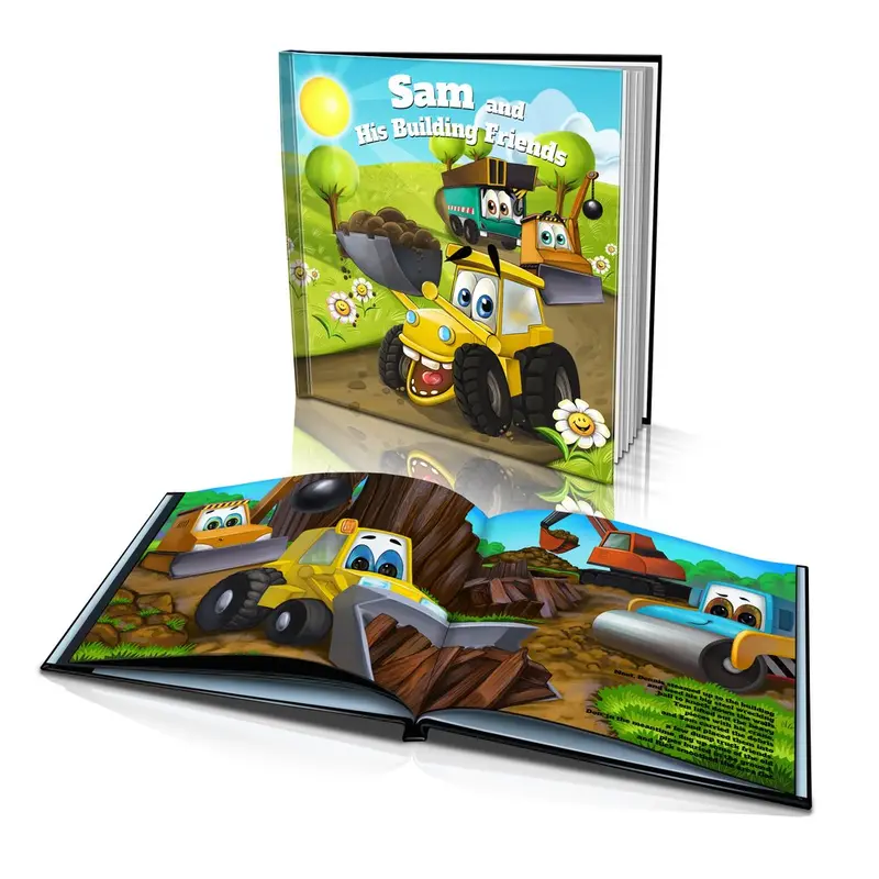 Construction Friends – Hardcover Picture Book For Kids 1