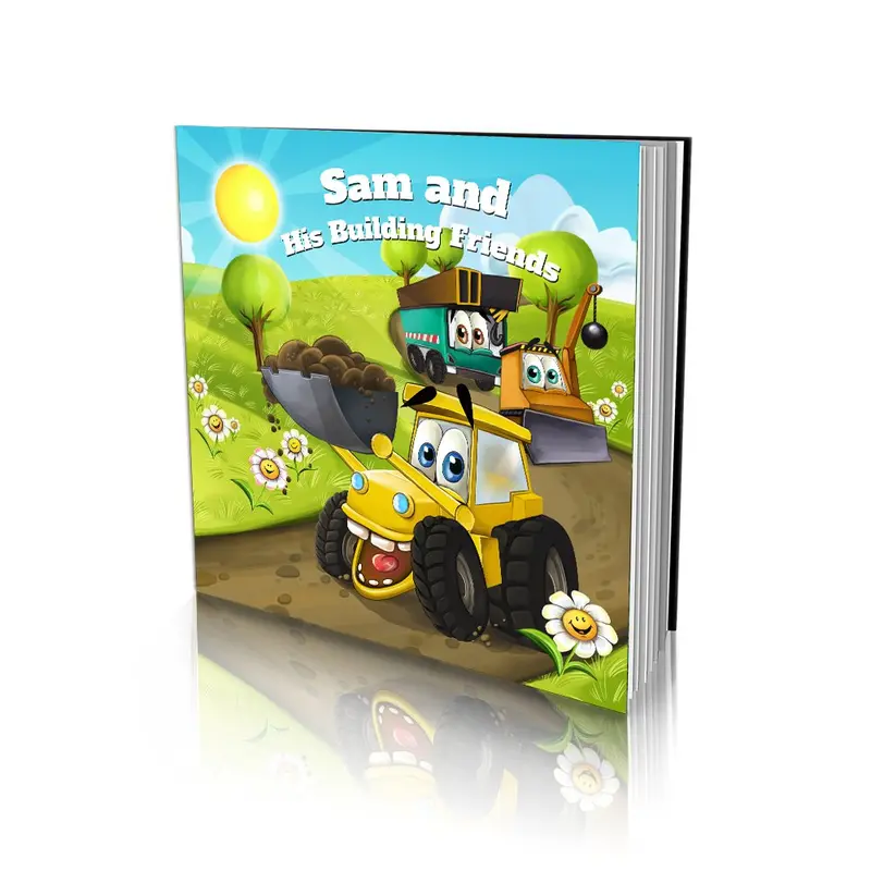 Construction-Themed Softcover Children'S Storybook 1