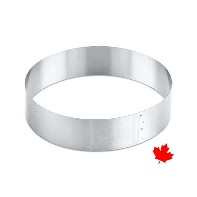 Crown Stainless Steel Cake Ring – 6" (15Cm) Precision Baking Form 1