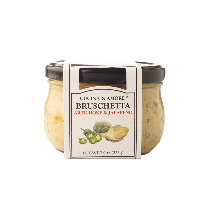 Cucina & Amore Artichoke-Jalapeño Bruschetta Spread – 225G 1