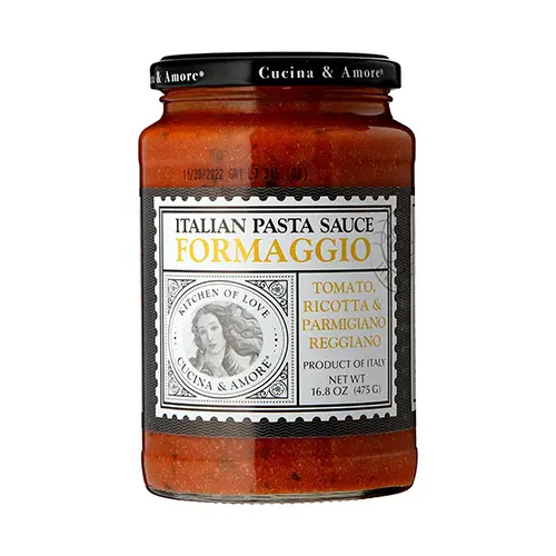 Cucina & Amore Italian Formaggio Pasta Sauce – 475G 1