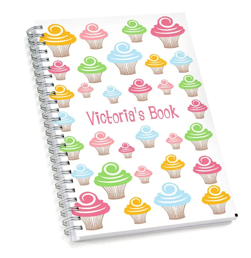 Cupcake-Themed Sketchbook For Creative Drawing & Doodling 1