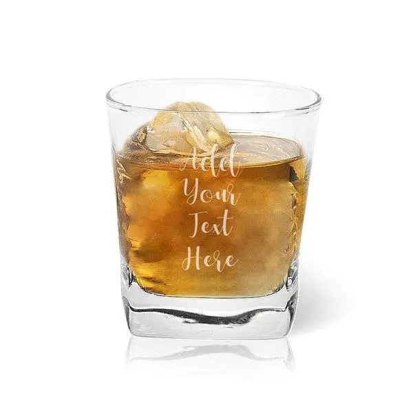 Custom Engraved Glass Tumbler 1