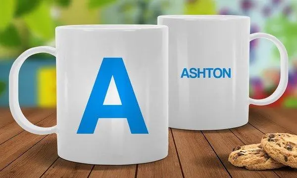 Custom Name White Plastic Travel Mug 1