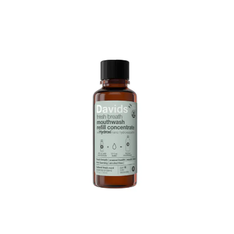 David’S Hydroxi Fresh Breath Mouthwash – Mint Flavor, Alcohol-Free, 118Ml 1
