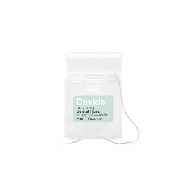David'S Nano Hydroxyapatite Dental Floss – Expanding Mint Flavor, 30M 1