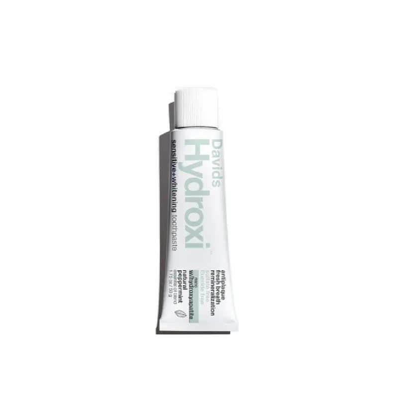 David'S Peppermint Hydroxi Sensitive Toothpaste – Fluoride-Free Whitening, 50G 1