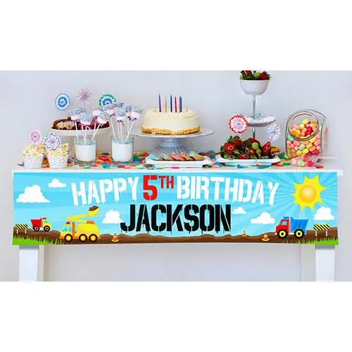 Decorative Truck Party Banner – Temporarily Unavailable 1