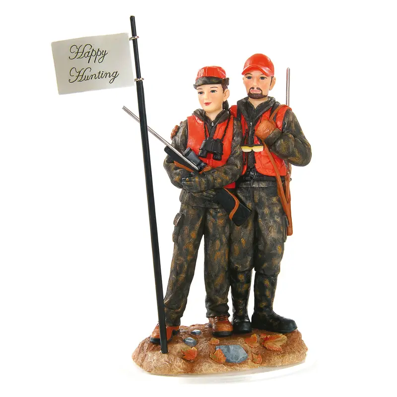 Deer-Themed Hunting Birthday Cake Topper 1