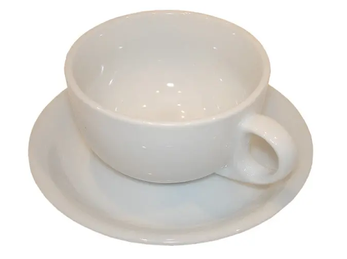 Delco White Demitasse Saucer (Saucer Only) 1