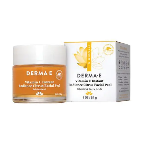 Derma E Vitamin C Citrus Facial Peel – Brightening Exfoliating Treatment, 56G 1