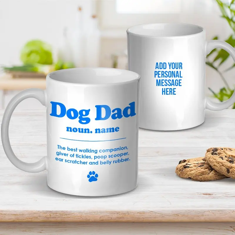 'Dog Dad Definition' Ceramic Mug – Celebrate Canine Parenthood 1