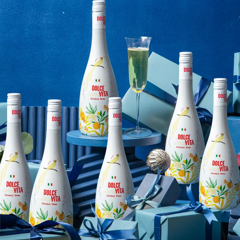 Dolce Vita Mimosa Equivocado Sparkling Non-Alcoholic Drink – 750Ml (Pack Of 6) 1