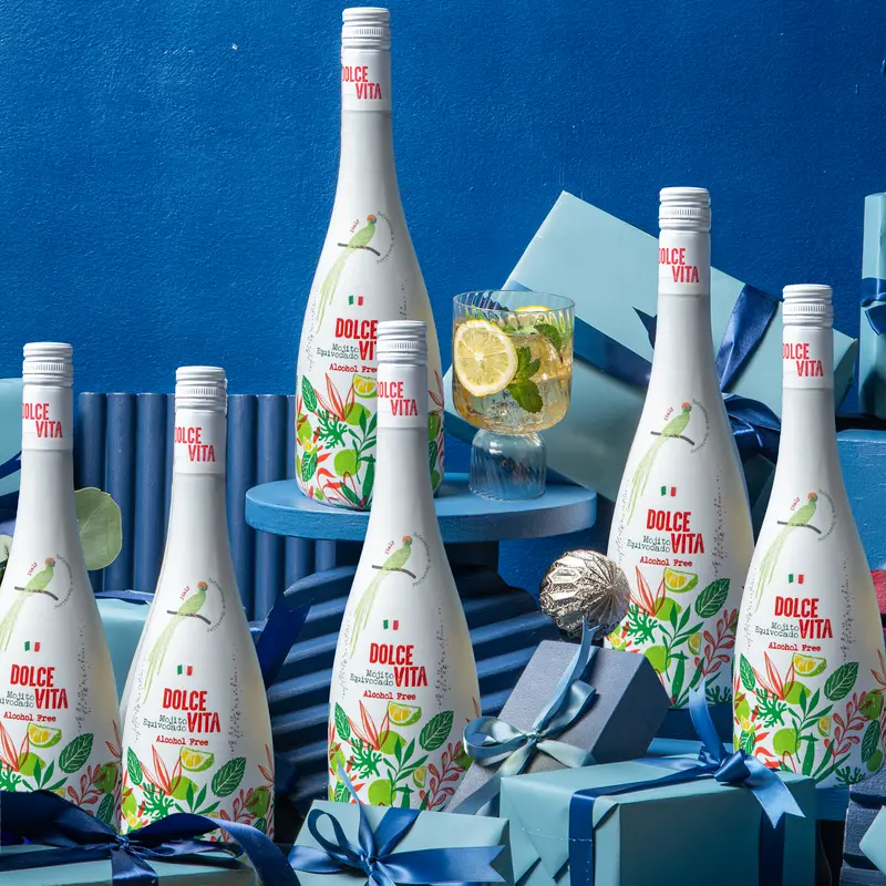 Dolce Vita Mojito Equivocado Sparkling Non-Alcoholic Drink – 750Ml (Pack Of 6) 1