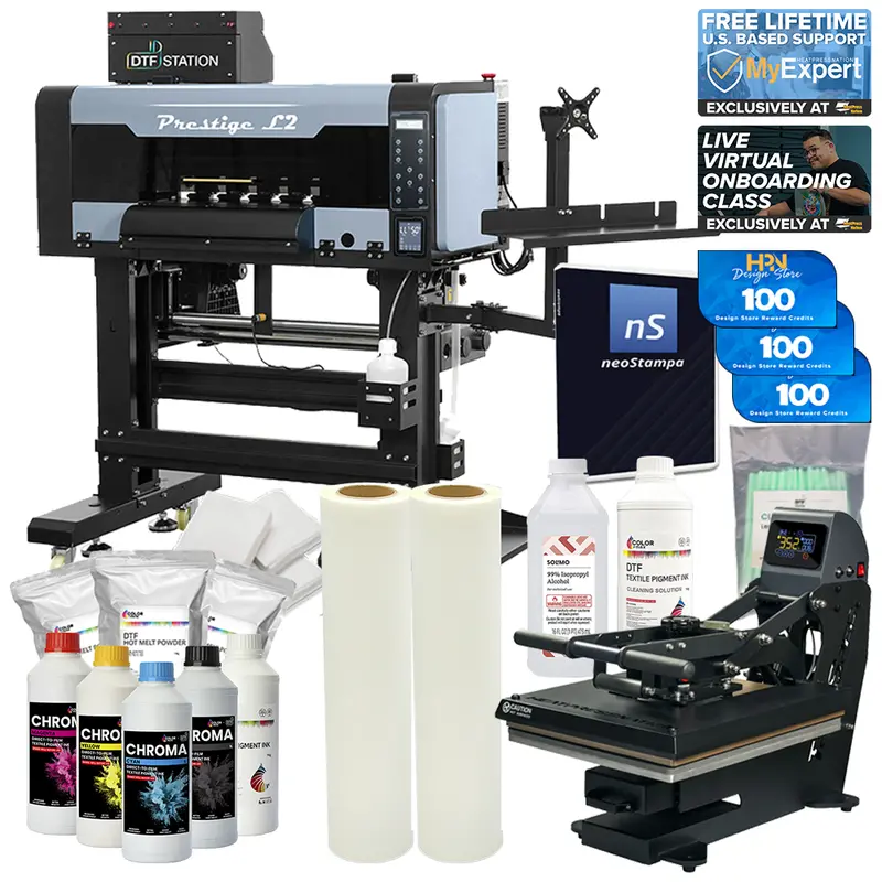 Dtf Station Prestige L2 16-Inch Dtf Printer With Starter Supply Kit 1
