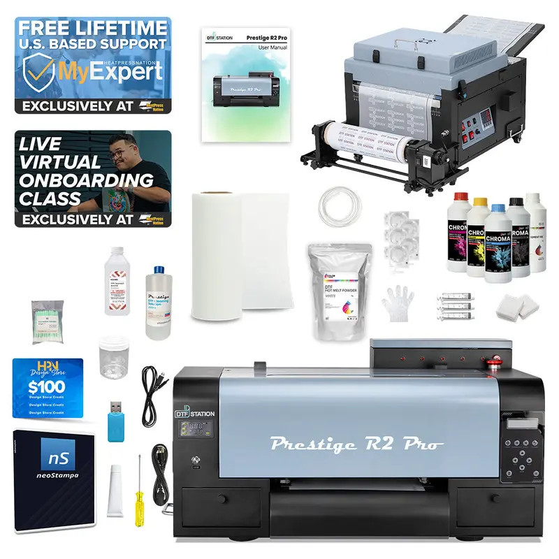Dtf Station Prestige R2 Pro 13" Miro 13 Bundle – All-In-One Dtf Production Kit 1