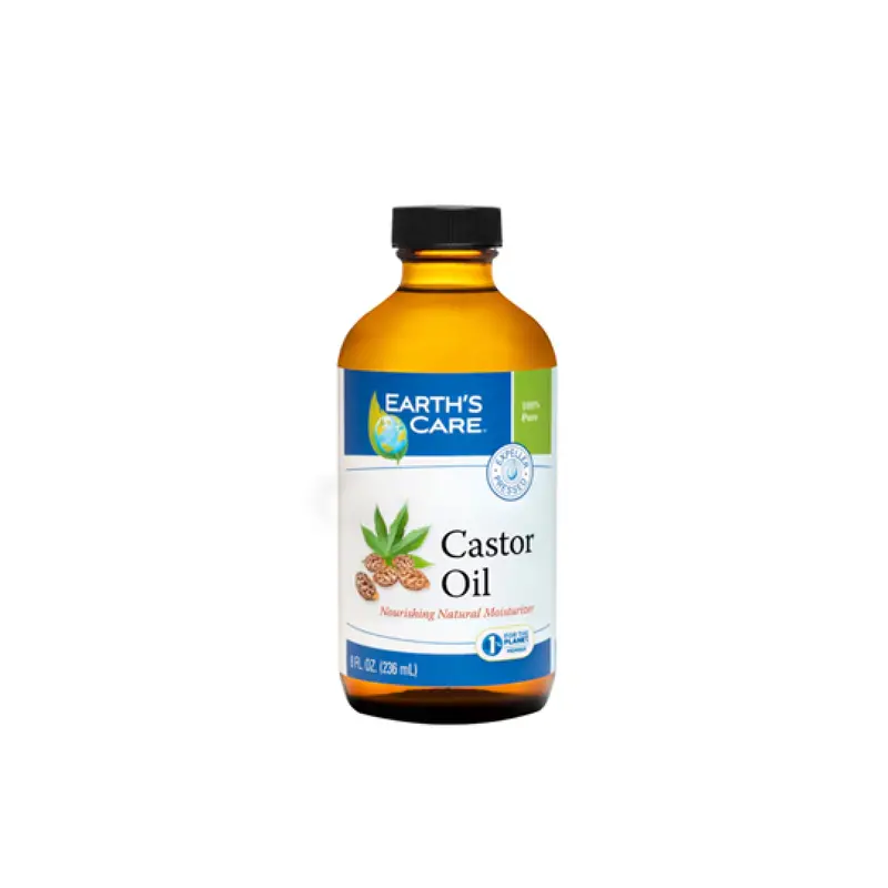 Earth’S Care Cold-Pressed Organic Castor Oil – 236Ml 1