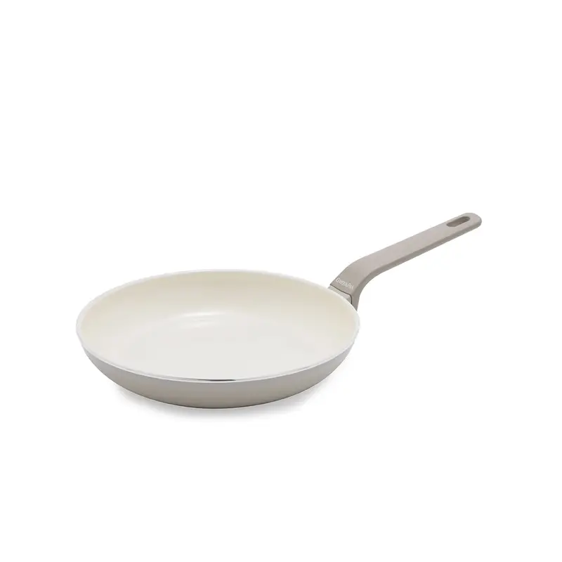 Essence Taupe Non-Stick Frying Pan – 24 Cm Wide-Surface Cookware 1